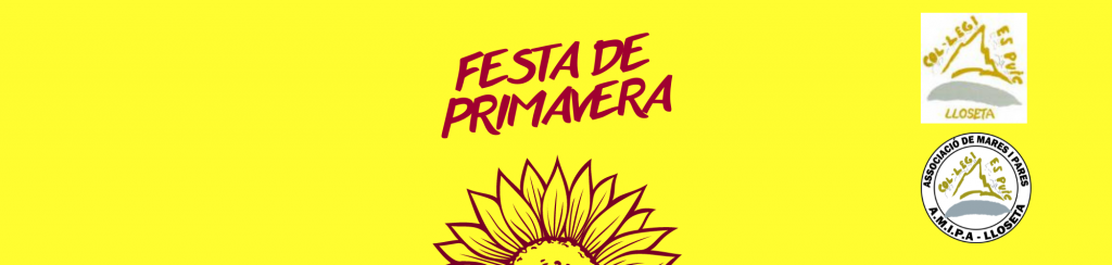 SOPAR FESTA DE PRIMAVERA