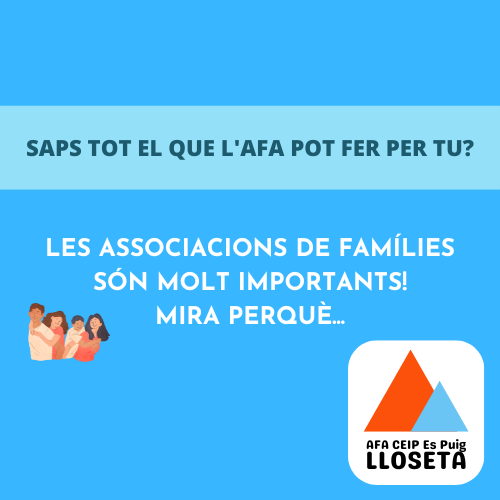 INSCRIPCIÓ A L'AFA PEL CURS 25/26
