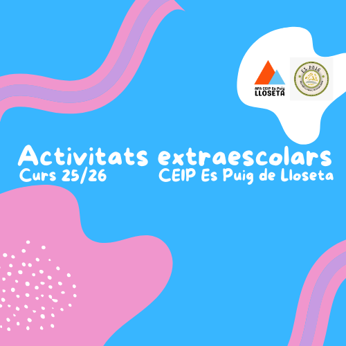 ACTIVITATS EXTRAESCOLARS CURS 25/26